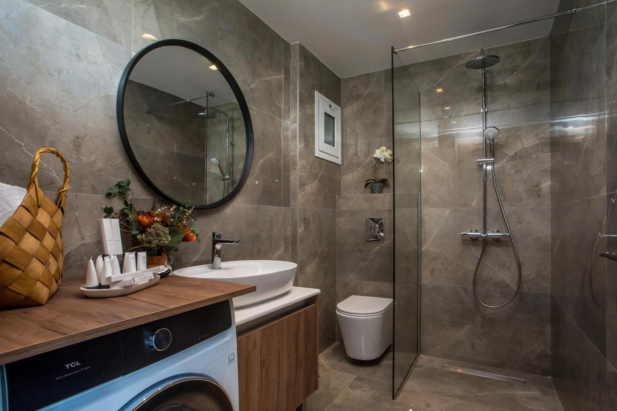 Olea Luxury Apartment Afantou Bagian luar foto