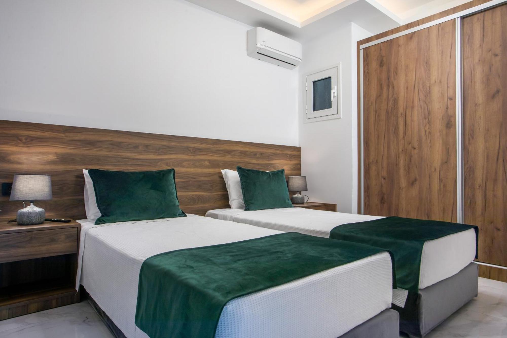 Olea Luxury Apartment Afantou Bagian luar foto