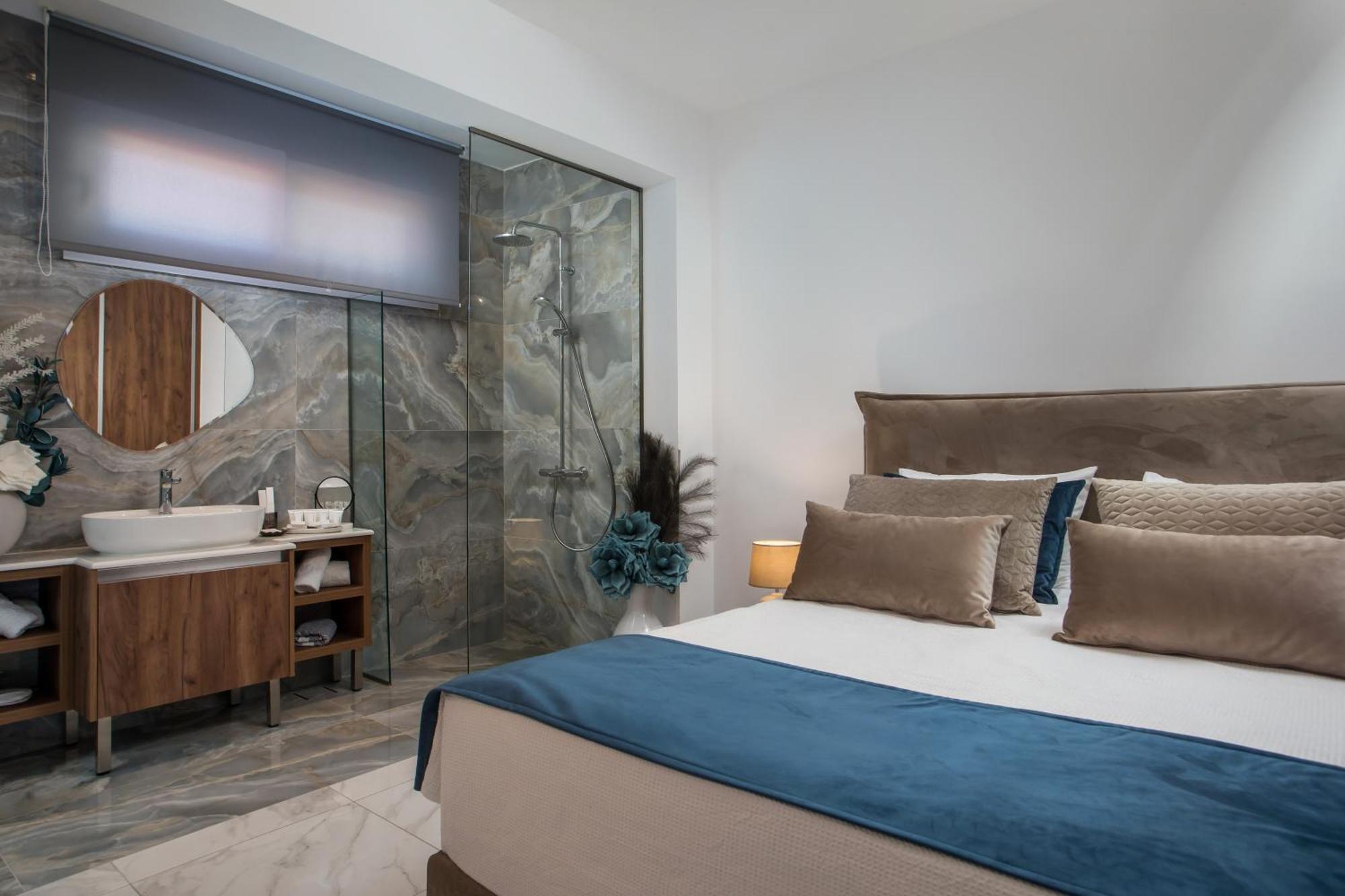 Olea Luxury Apartment Afantou Bagian luar foto