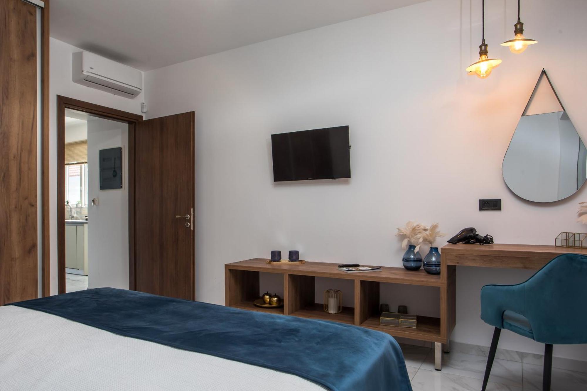 Olea Luxury Apartment Afantou Bagian luar foto