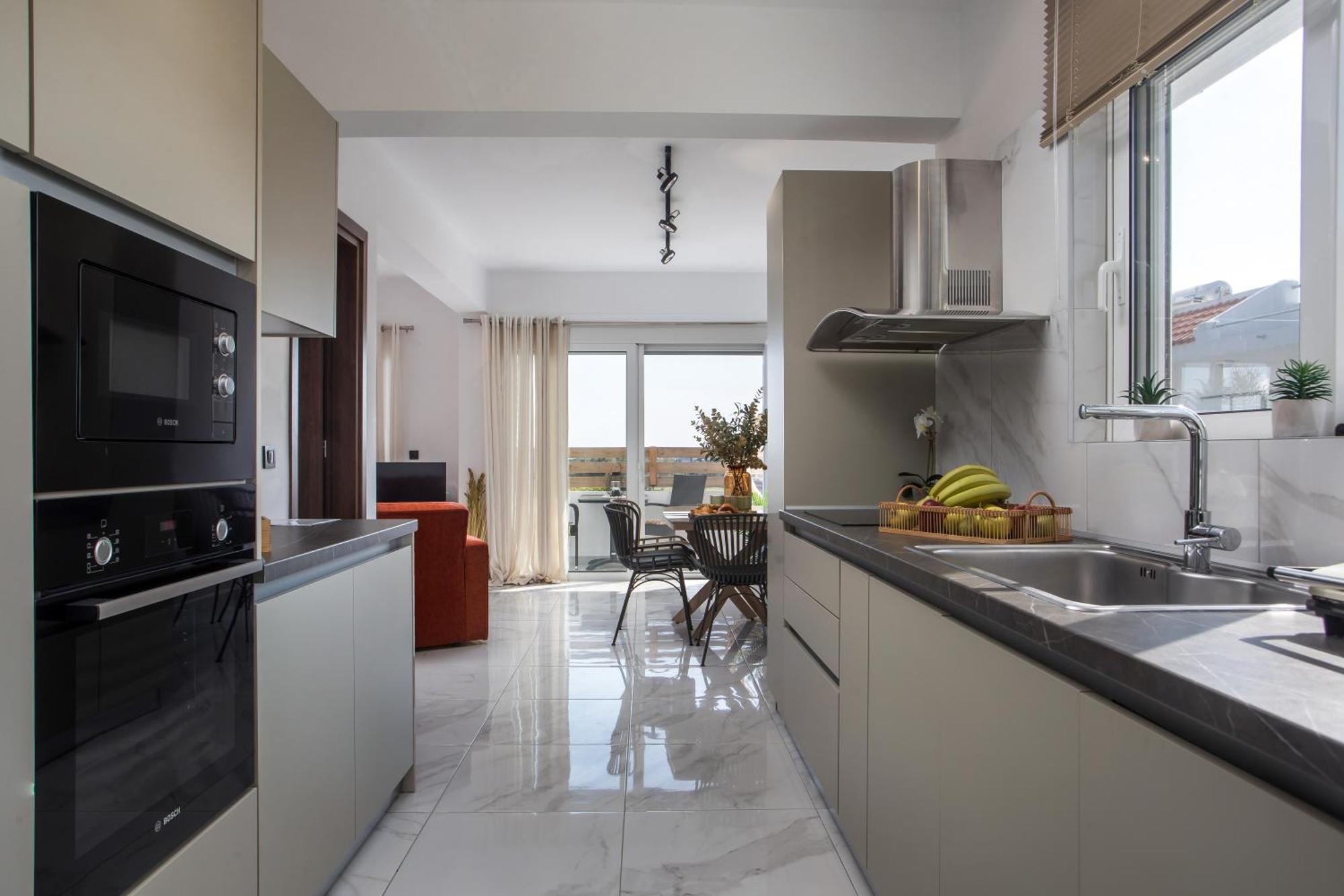 Olea Luxury Apartment Afantou Bagian luar foto