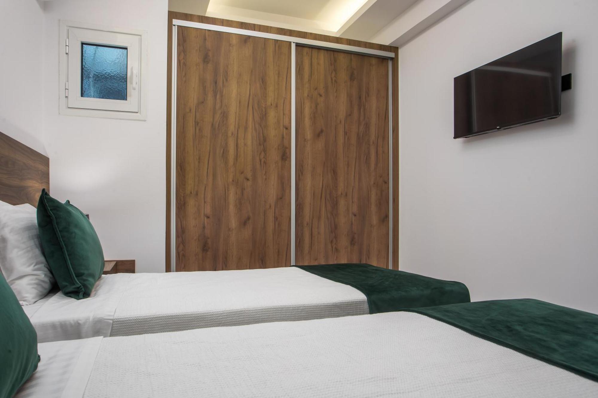 Olea Luxury Apartment Afantou Bagian luar foto