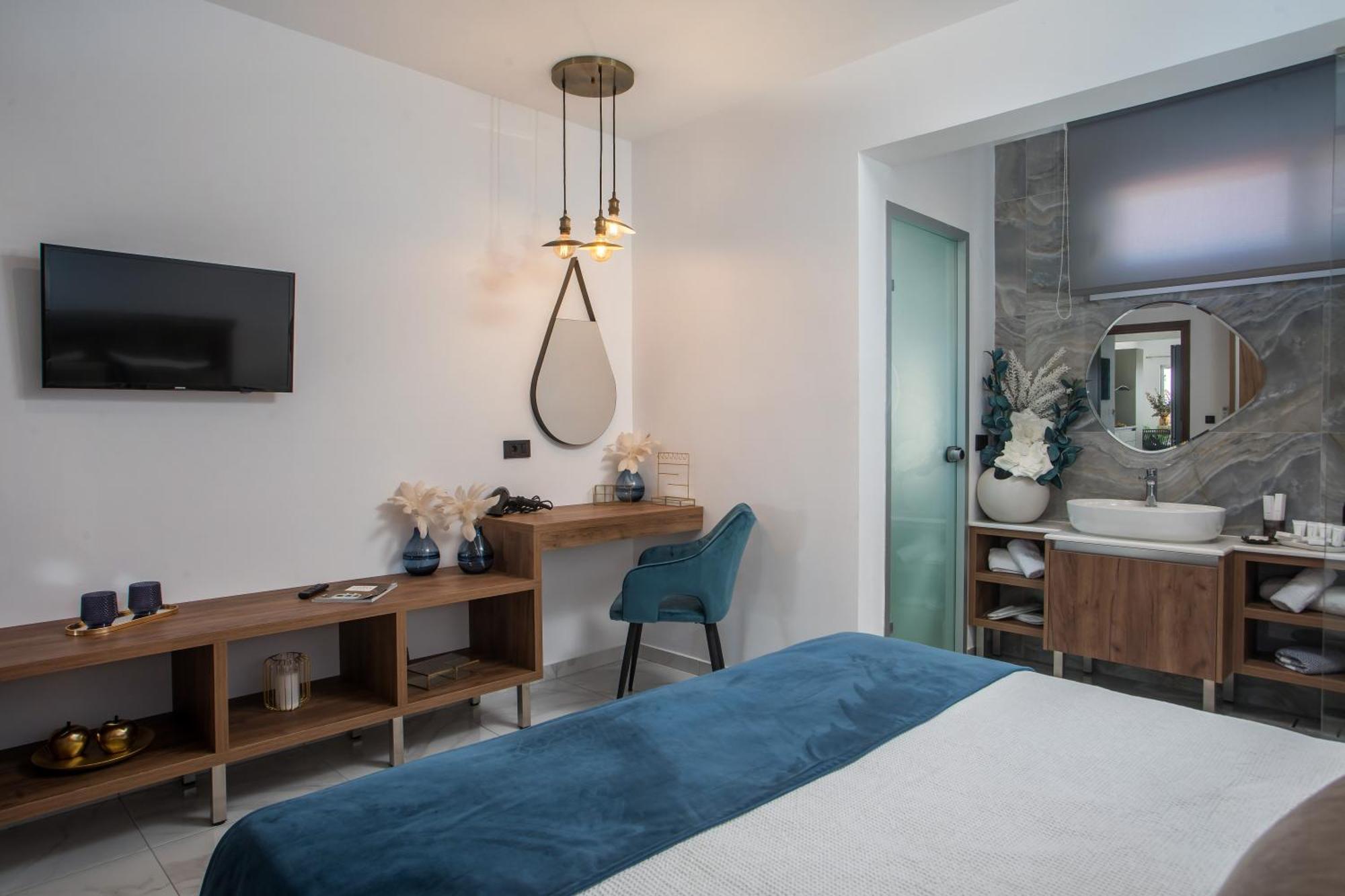 Olea Luxury Apartment Afantou Bagian luar foto
