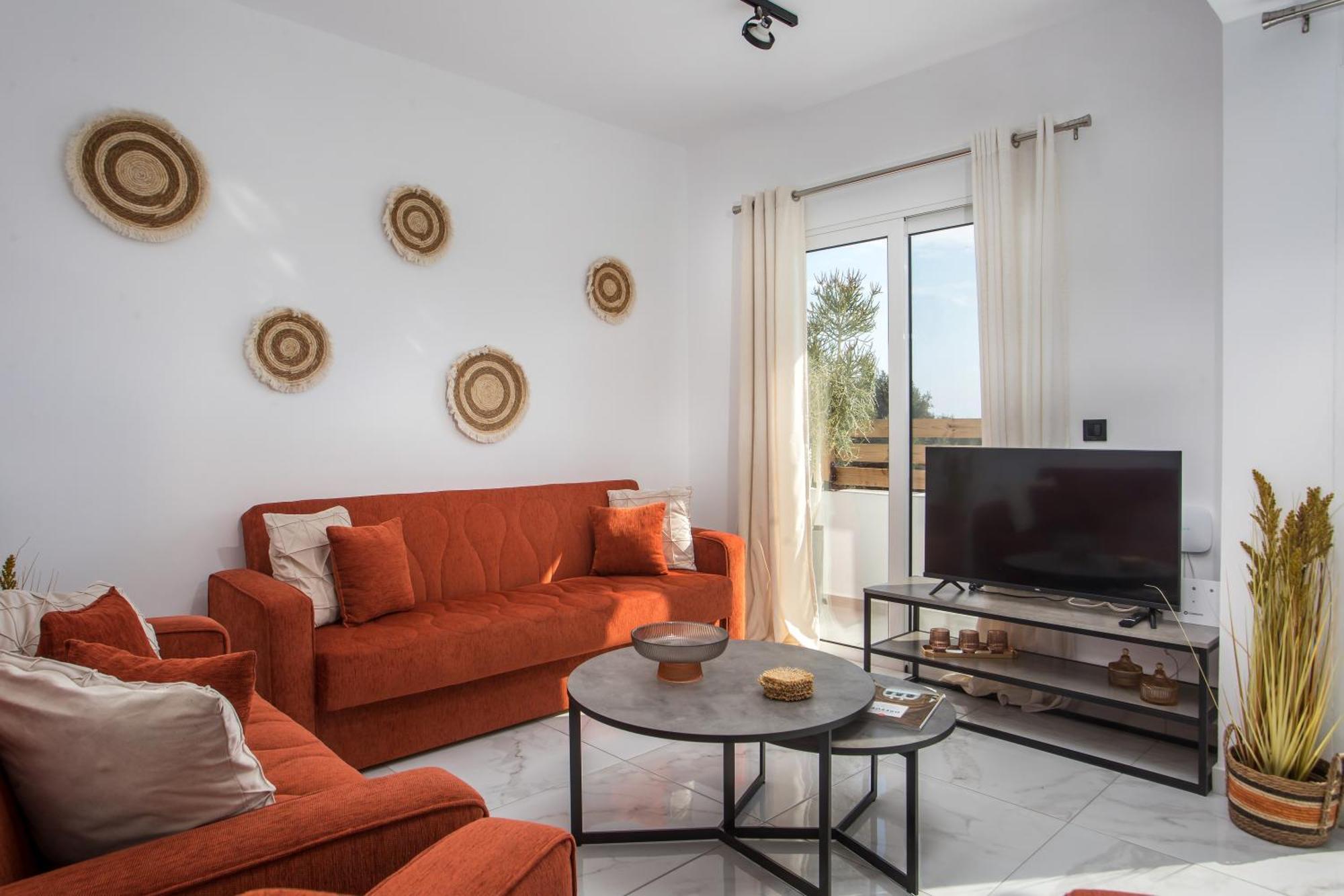 Olea Luxury Apartment Afantou Bagian luar foto